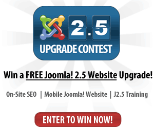 Joomla 2.5 upgrade contest