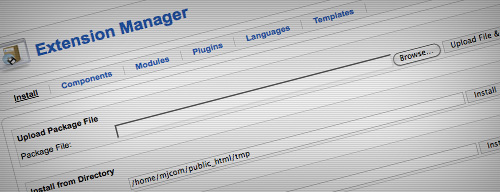 mobile joomla installation setup