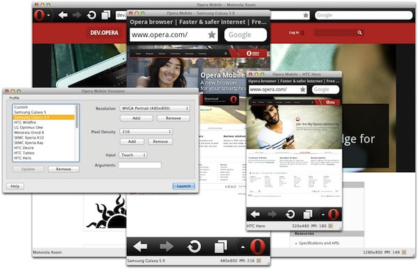 Opera Mobile Emulator